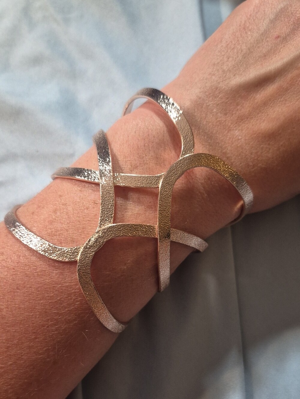 Rose Gold Cuff Bracelet